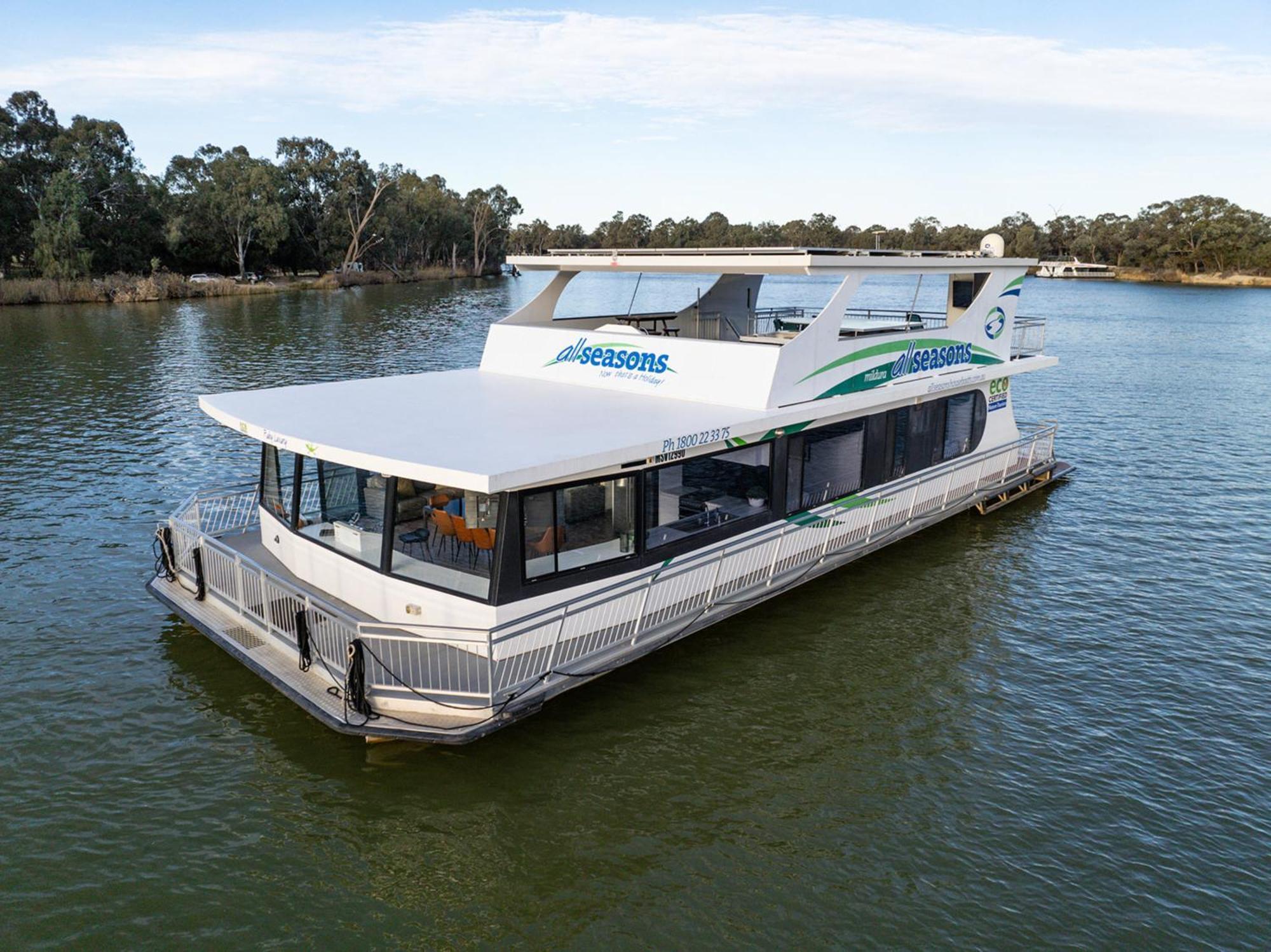 Hotel All Seasons Houseboats Mildura Esterno foto